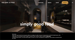 Desktop Screenshot of godsavethefood.it